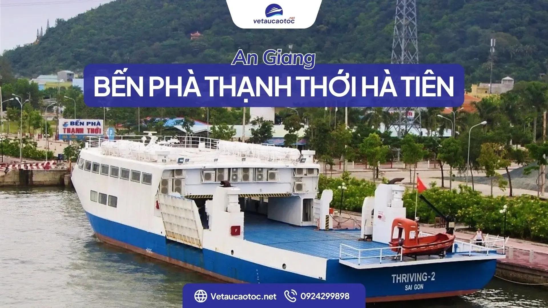 Bến phà Thạnh Thới Hà Tiên Phú Quốc: địa chỉ, lịch phà