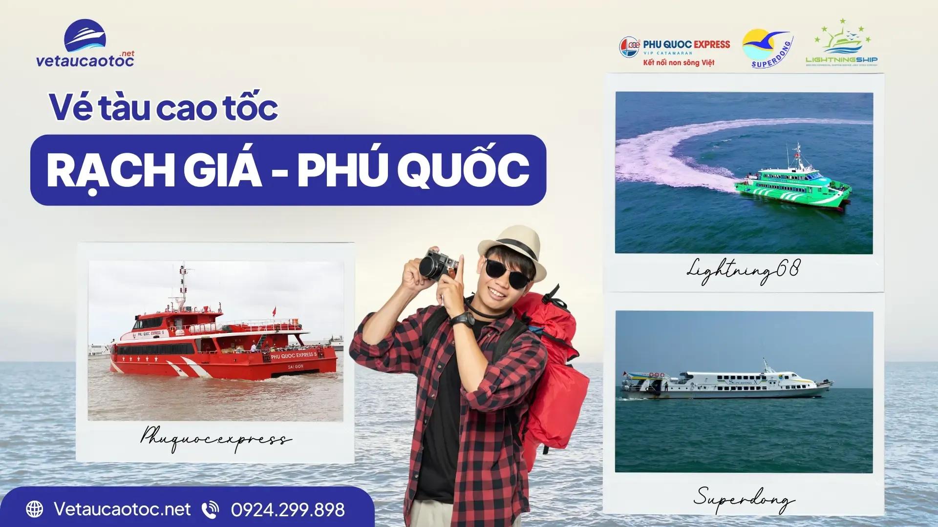 Vé tàu Rạch Giá Phú Quốc – Đặt vé khám phá Phú Quốc 2026