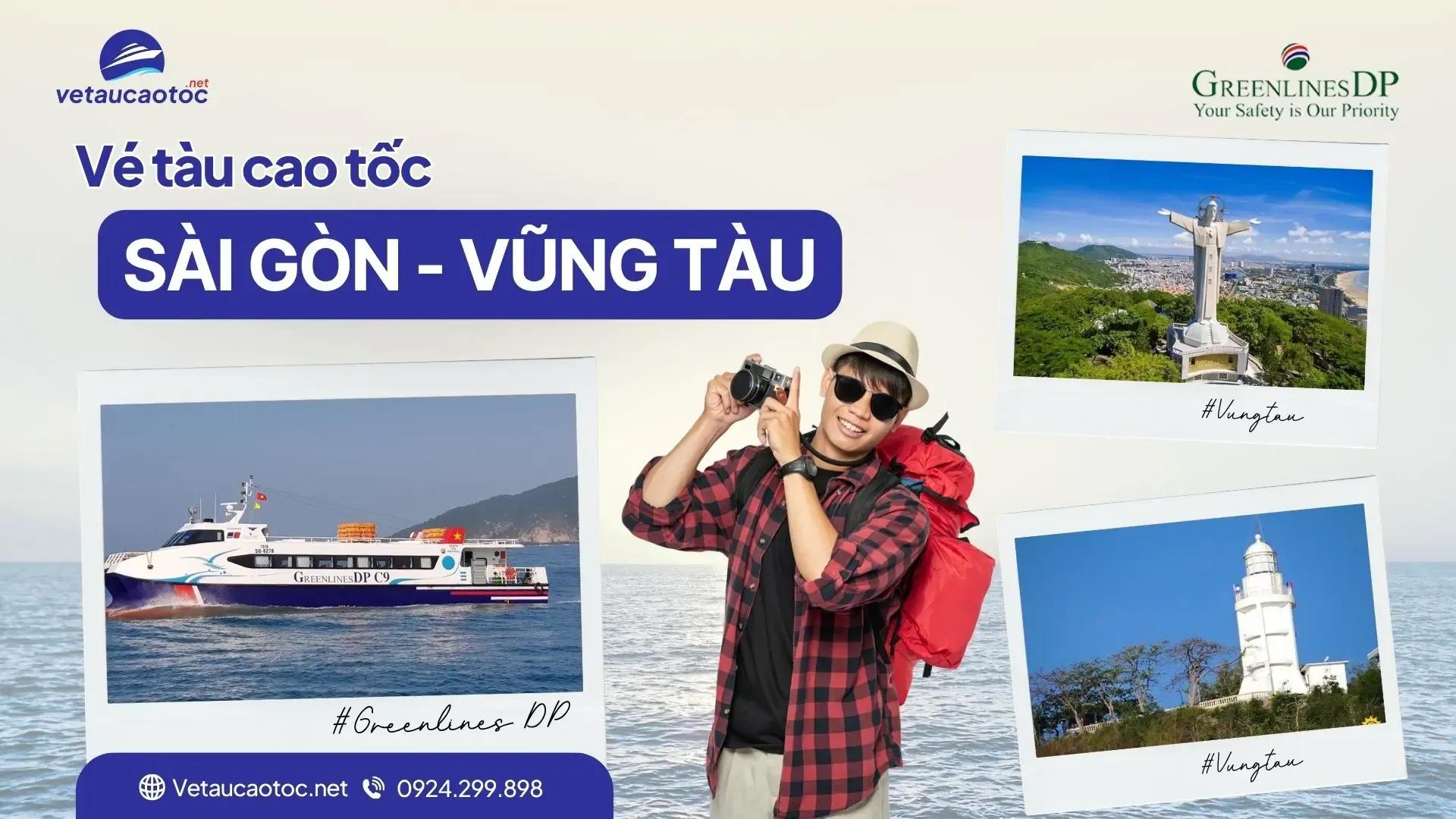 Vé tàu Sài Gòn Vũng Tàu – Tàu cánh ngầm Greenlines-DP