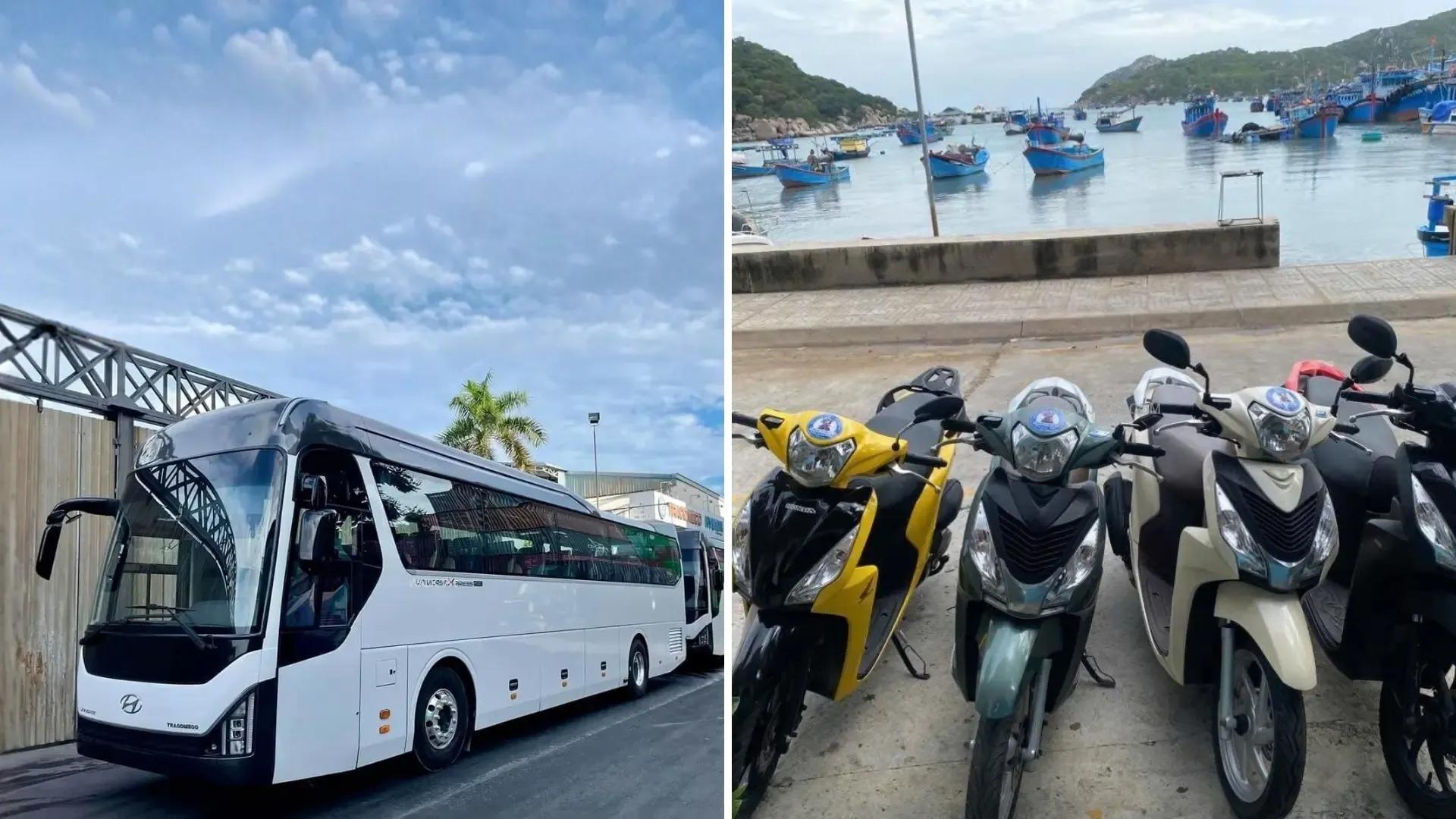 Di chuyển combo Vĩnh Hy