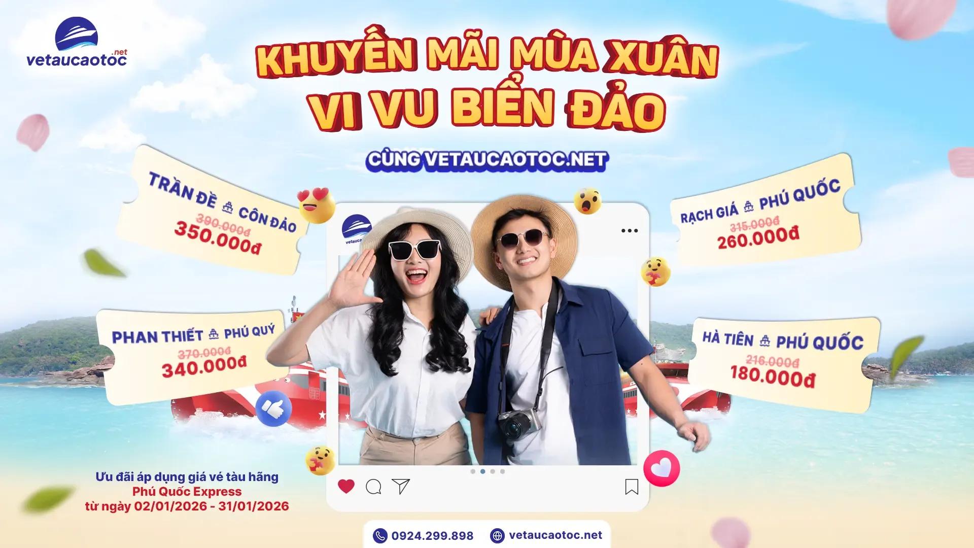 Khuyến mãi mùa thu – Chào xuân 2026 từ Phú Quốc Express