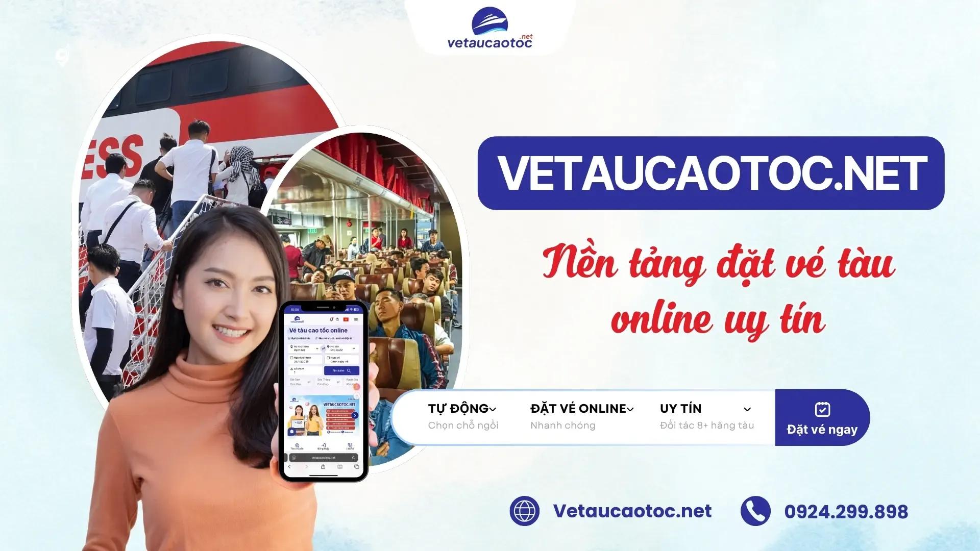 Vetaucaotoc.net – Hệ thống đặt vé tàu online nhanh chóng