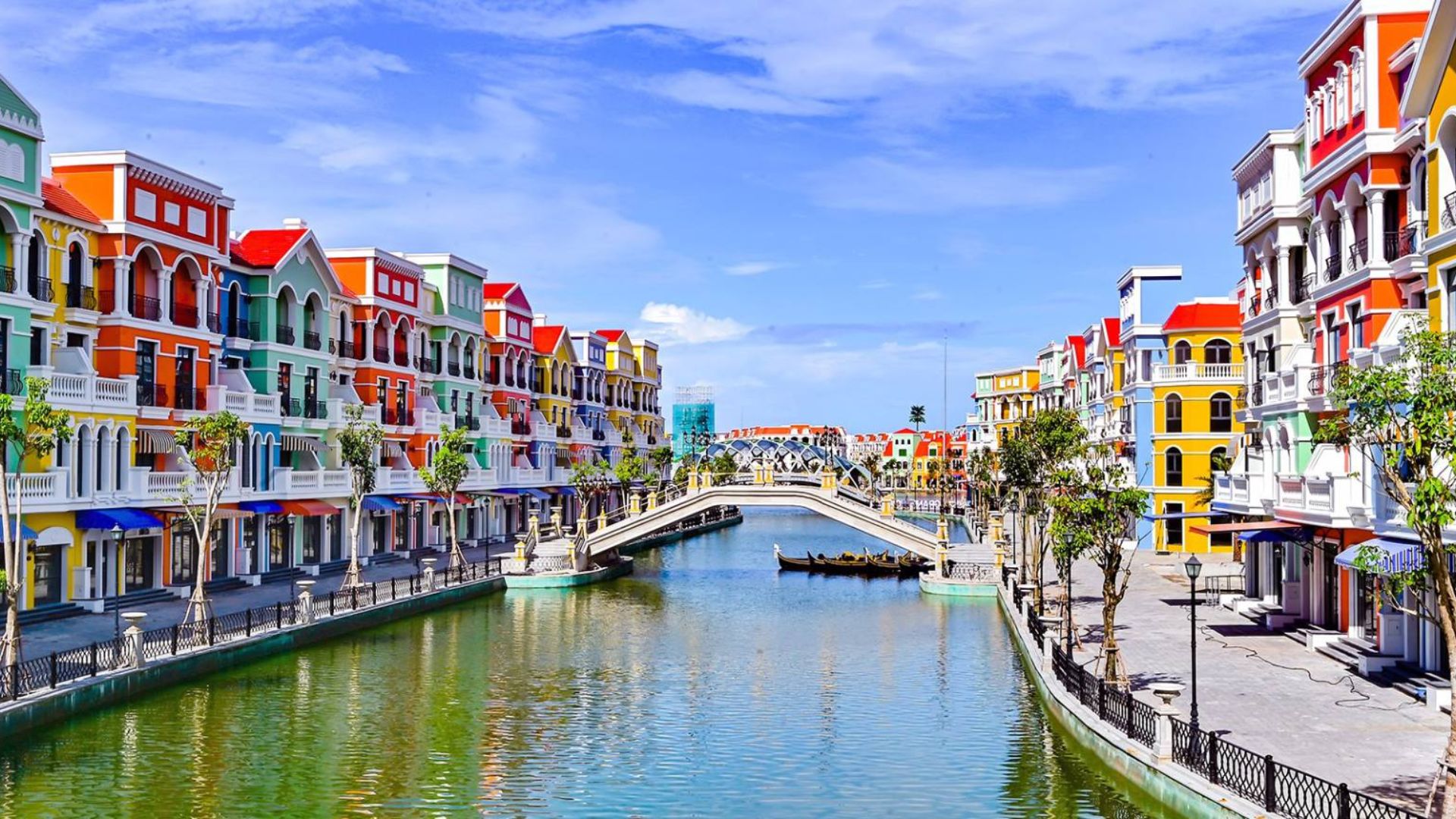 Grand World Phú Quốc nổi bật với công trình mang phong cách châu Âu (Ảnh: Sưu tầm)