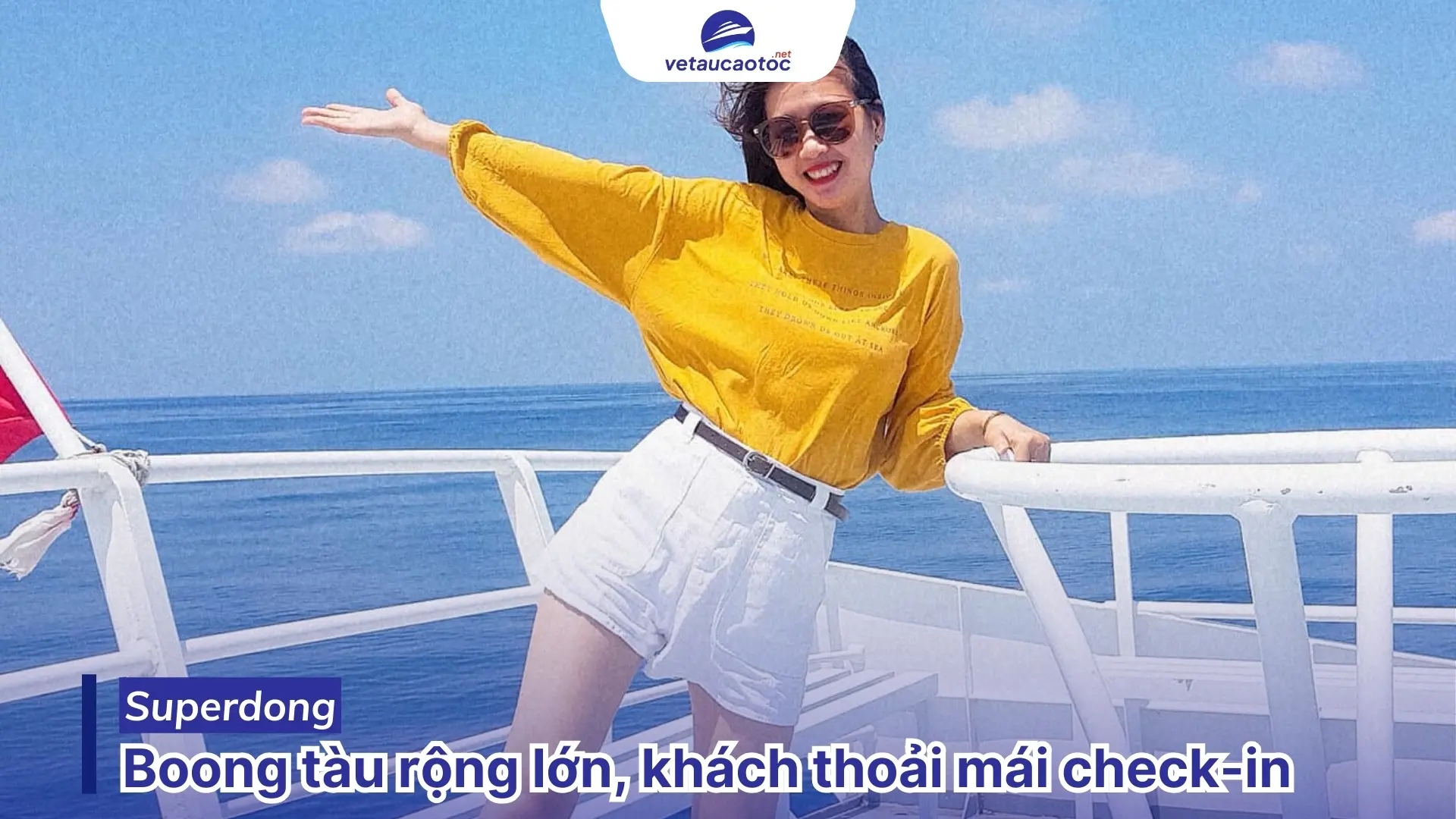 Boong tàu Superdong Rạch Giá Phú Quốc rộng rãi