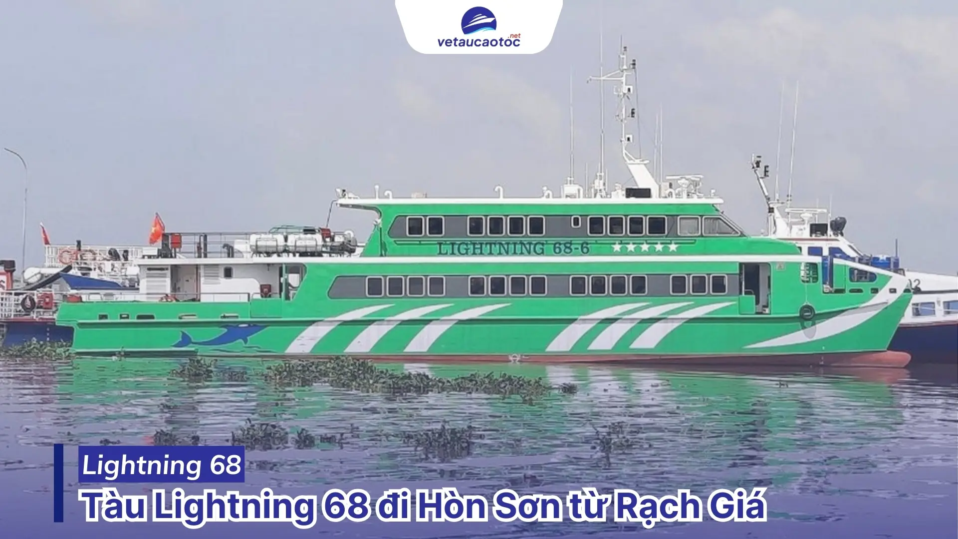 Đặt vé tàu Rạch Giá Hòn Sơn Lightning68