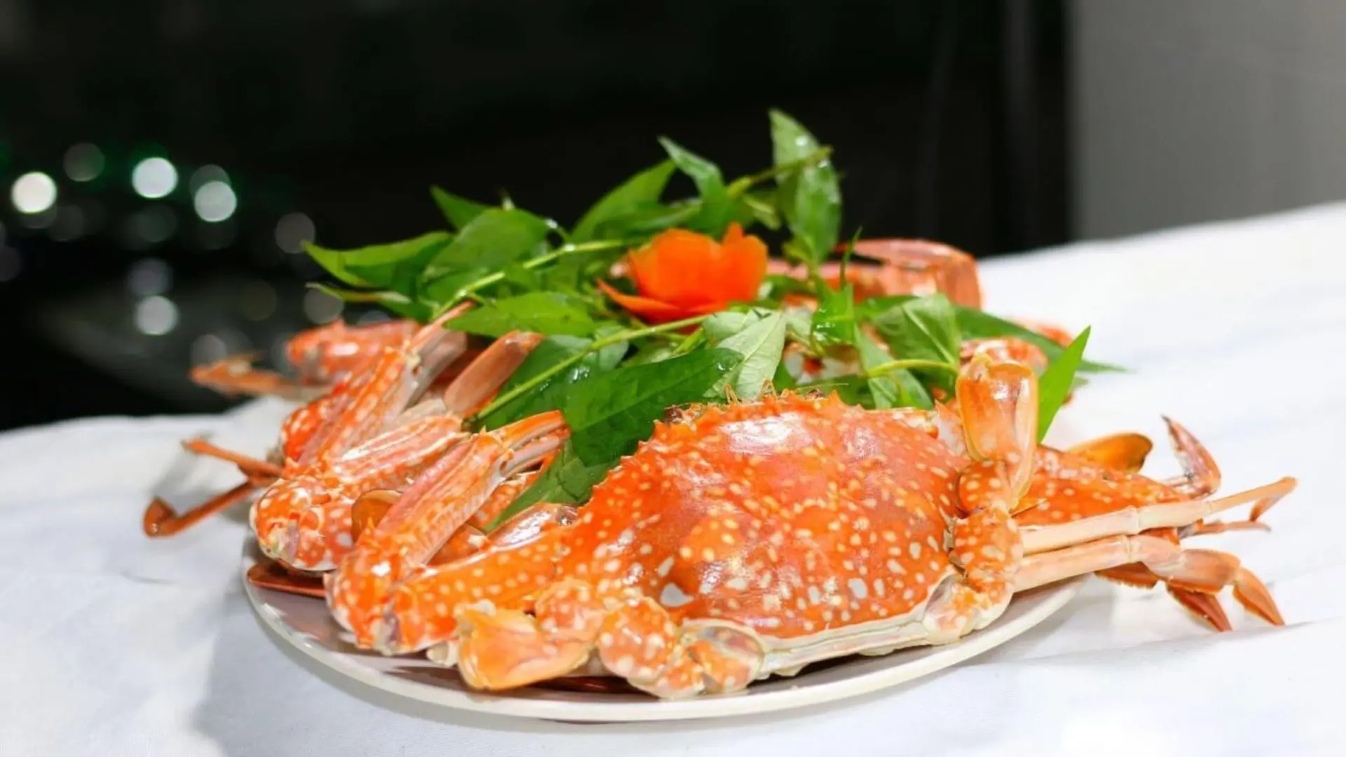 Ghẹ Hàm Ninh có thịt chắc ngọt