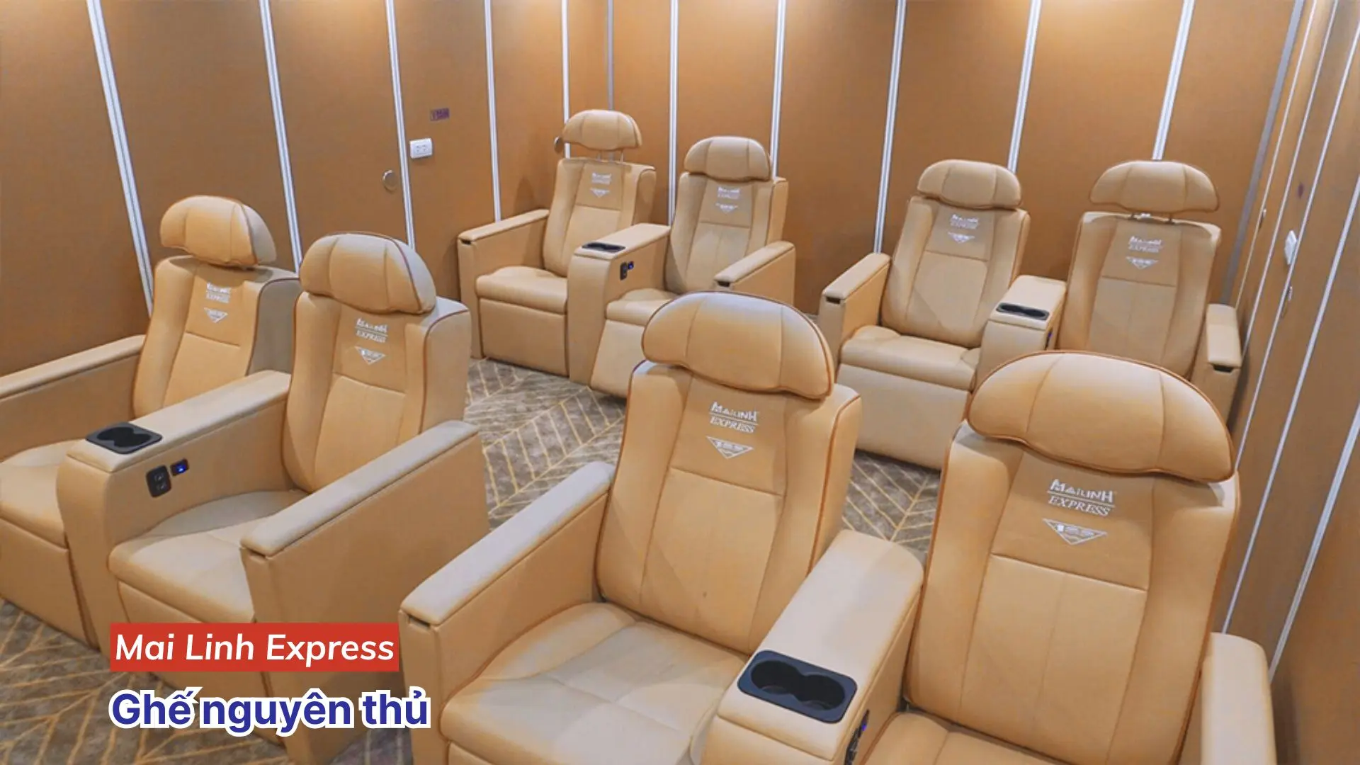 Ghế nguyên thủ tàu Mai Linh Express