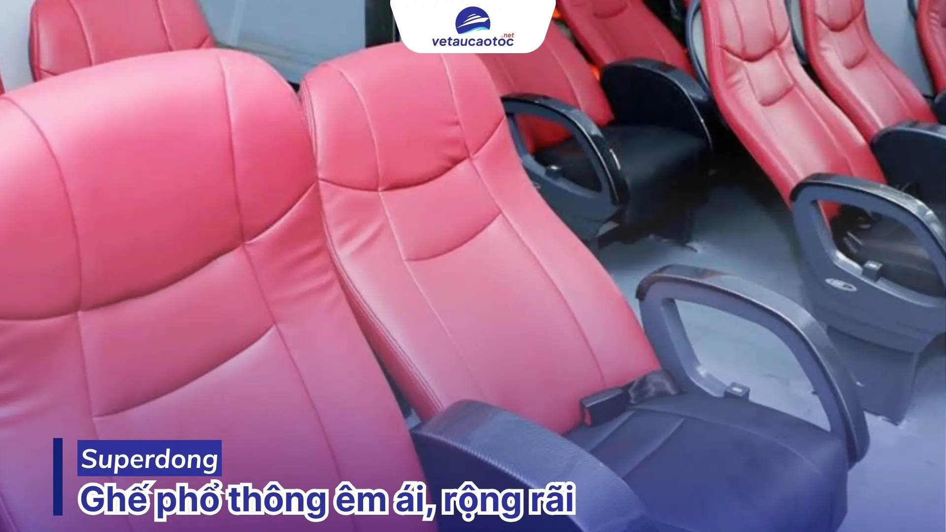 Ghế tàu Superdong Rạch Giá Hòn Sơn êm ái