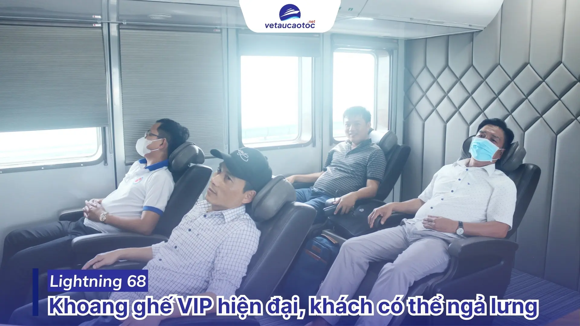 Ghế VIP tàu Rạch Giá Phú Quốc Lightning68
