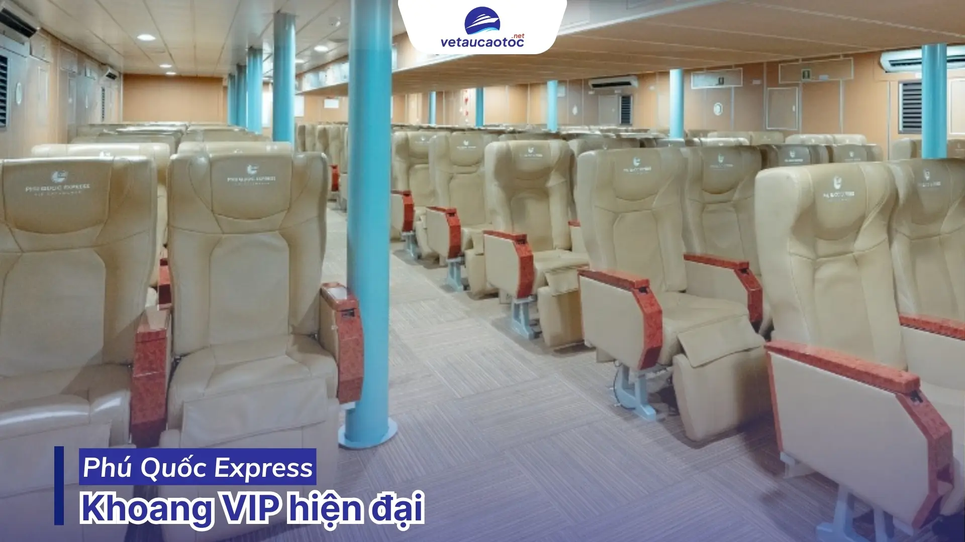 Khoang VIP hiện đại tàu Thăng Long