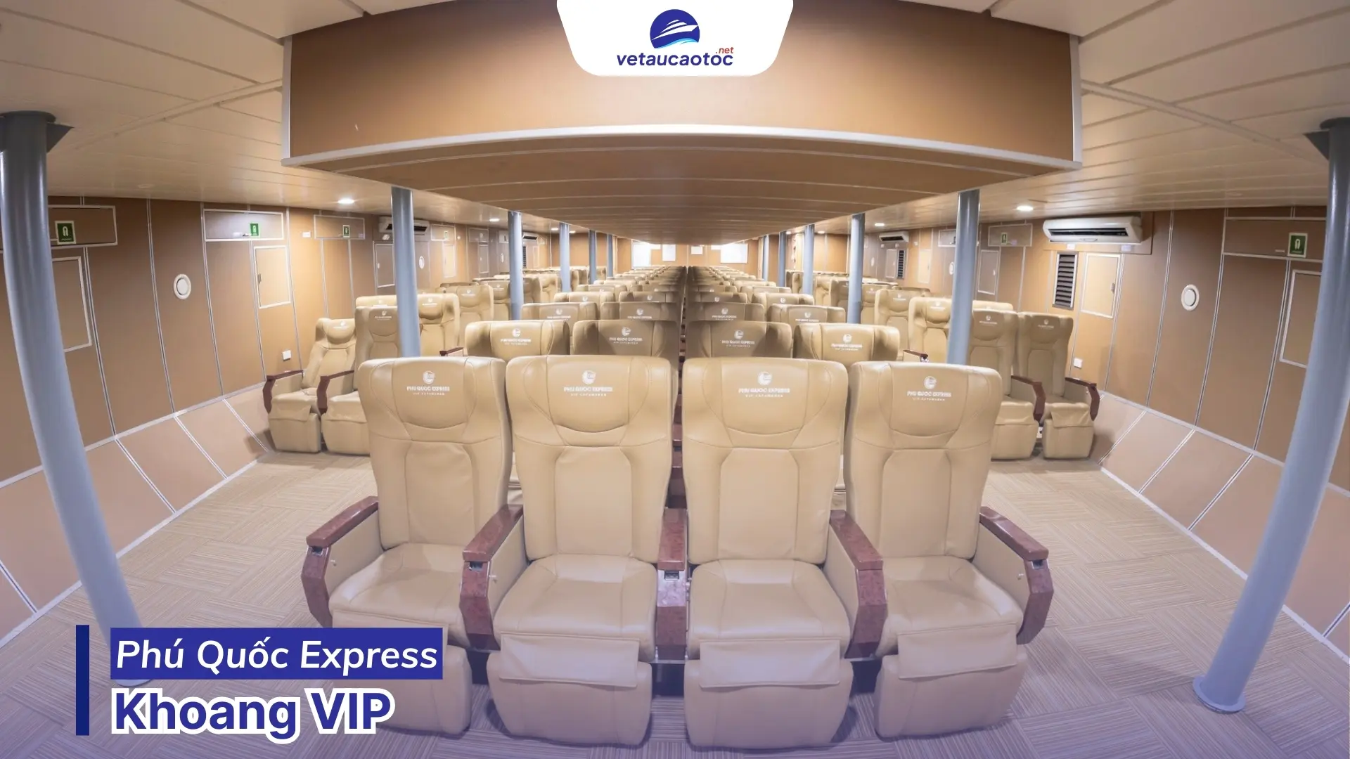 Khoang VIP tàu Thăng Long Vũng Tàu Côn Đảo