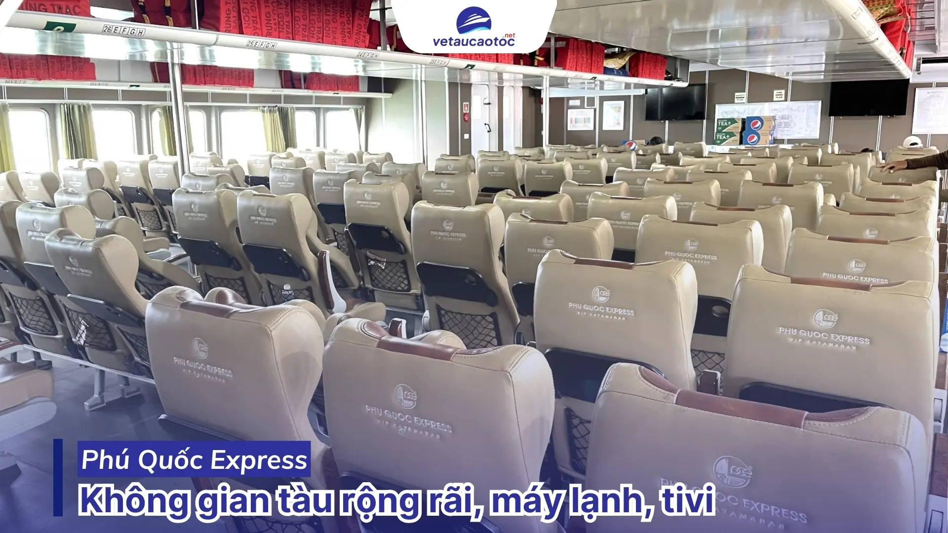 Không gian tàu Phú Quốc Express đi Phú Quý