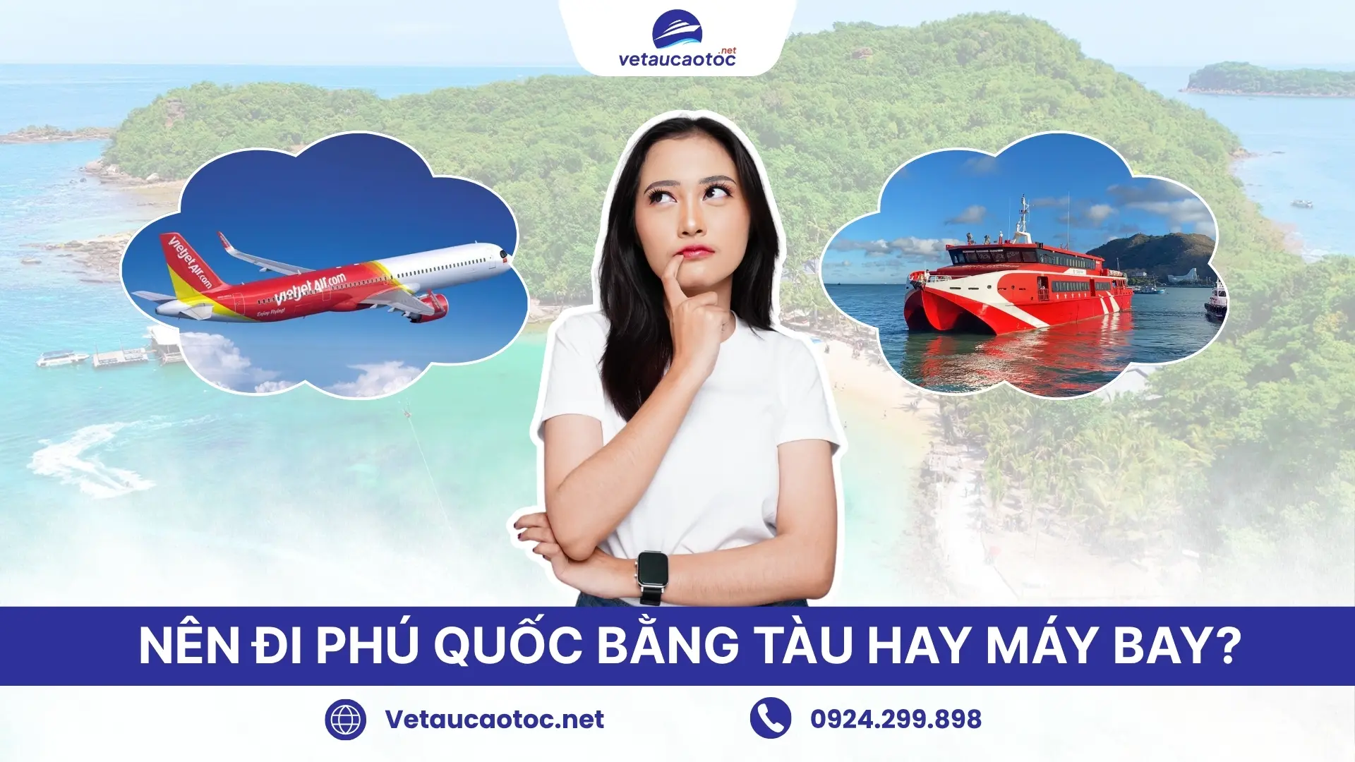 Nên đi Phú Quốc bằng tàu hay máy bay?