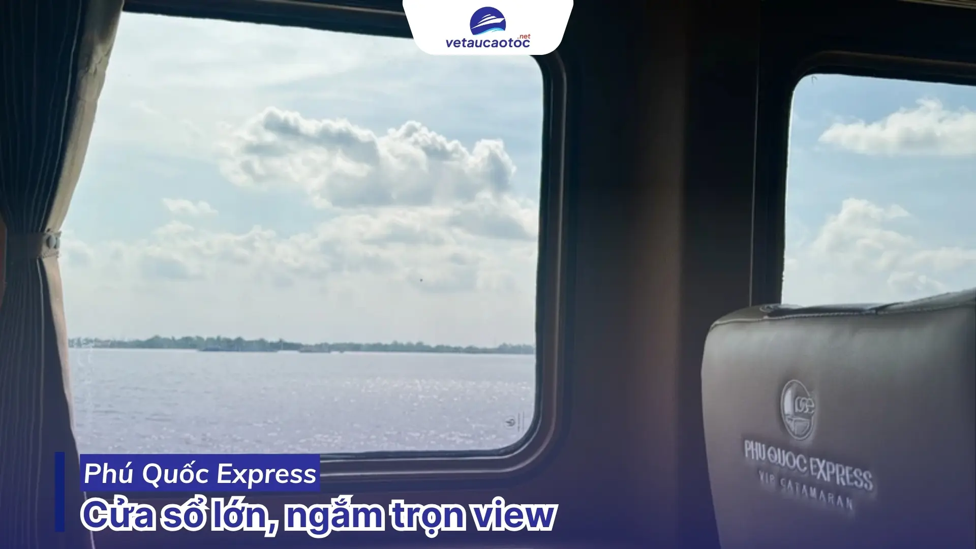 Ngắm trọn view biển khi đi tàu Vũng Tàu Côn Đảo