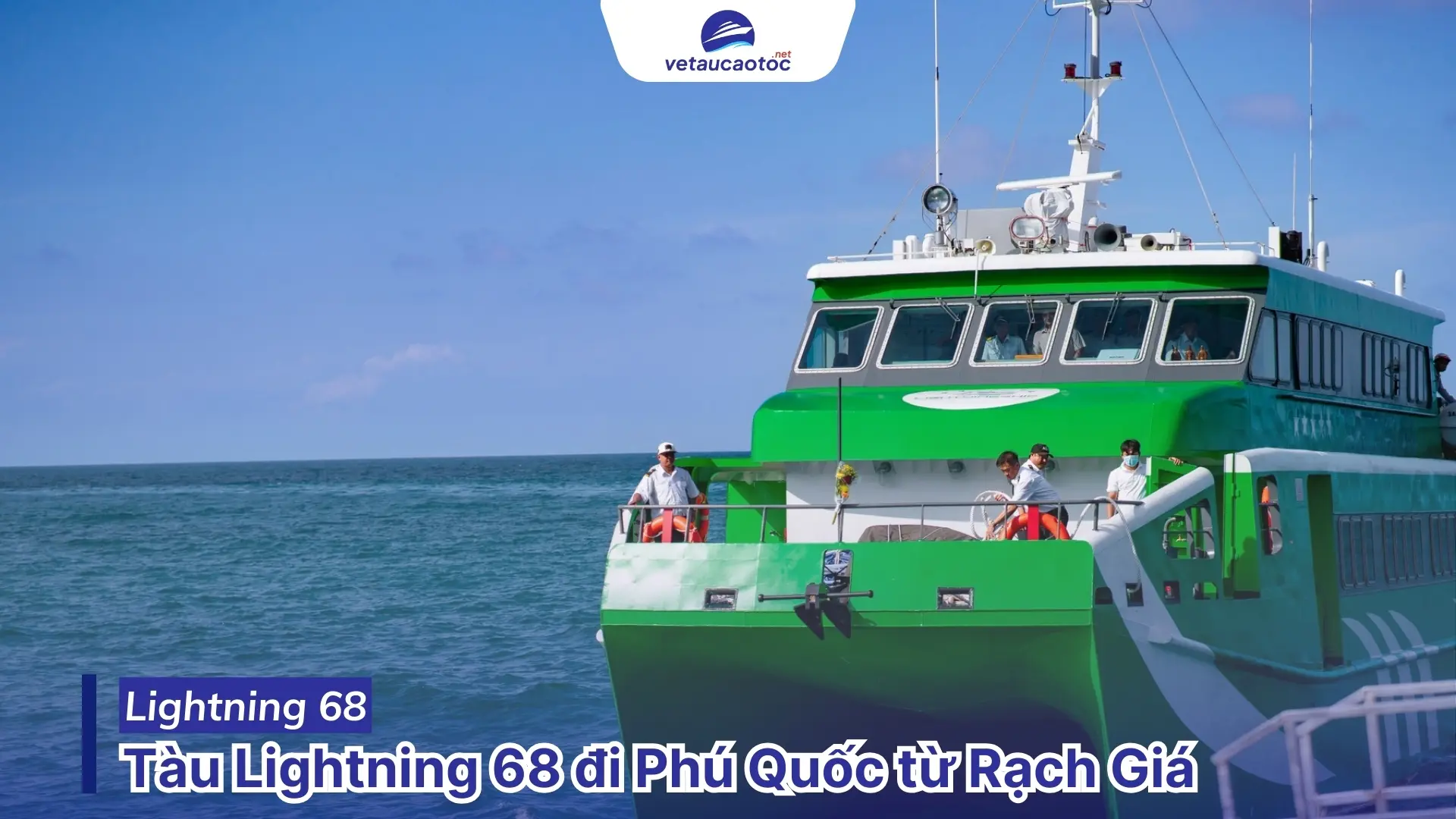 Tàu Lightning đi Phú Quốc từ Rạch Giá