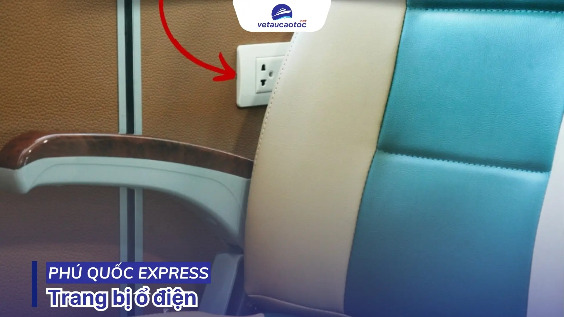 Tàu Thăng Long đi Côn Đảo được trang bị ổ điện